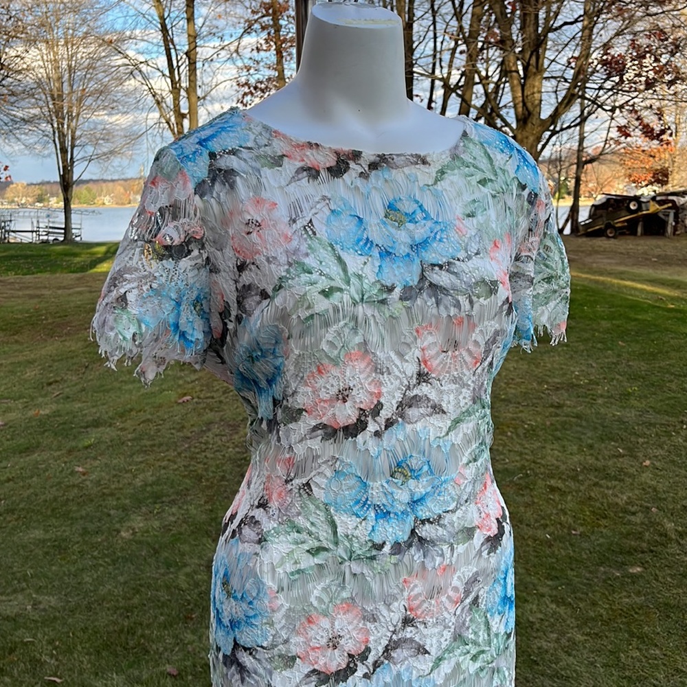 Preston & York lovely pastel sheath dress 18 - Picture 3 of 12